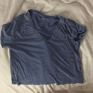 American Eagle Outfitters Blue Short Sleeve Tee